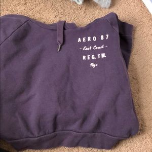 Cropped aero hoodie